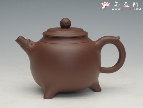 紫砂壶图片:古鼎壶 - 美壶网