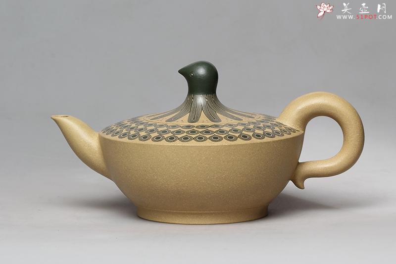 紫砂壶图片:孔雀开屏 - 美壶网
