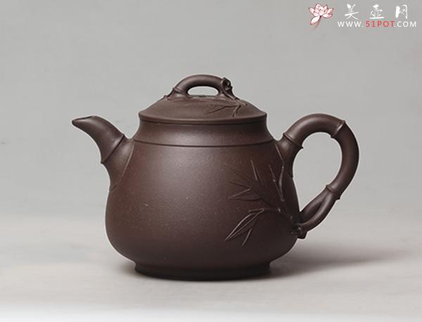 紫砂壶图片:旦竹 - 美壶网