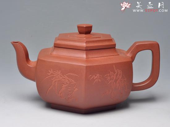 紫砂壶图片:雪华 清水泥 700cc - 美壶网