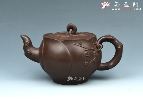 紫砂壶图片：暗香 - 美壶网