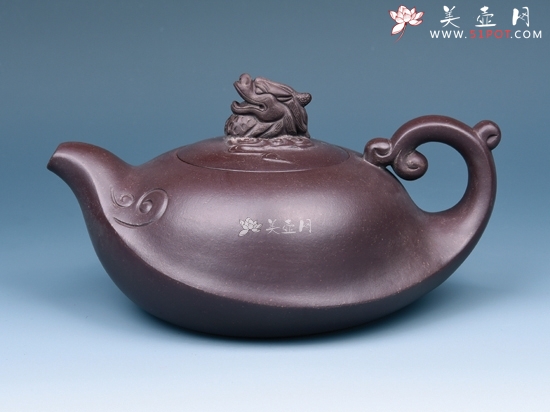 紫砂壶图片：龙行天下 - 美壶网
