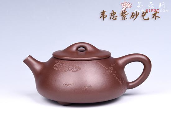 紫砂壶图片:石瓢 - 美壶网