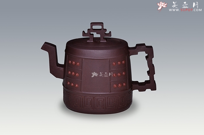 紫砂壶图片：乐由馨生壶获工艺美术大师博览会金奖 - 美壶网