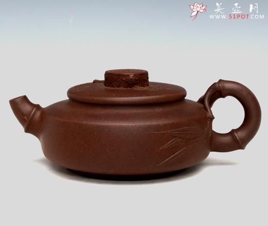 紫砂壶图片:竹报平安 - 美壶网