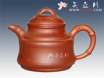 紫砂壶图片：竹鼎 - 美壶网