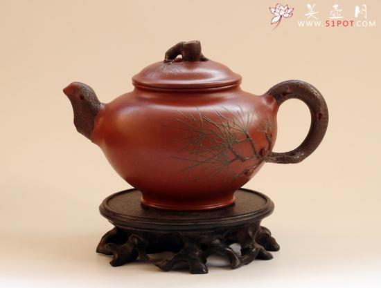 紫砂壶图片:松针 - 美壶网