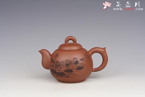 紫砂壶图片：鸳鸯 - 美壶网