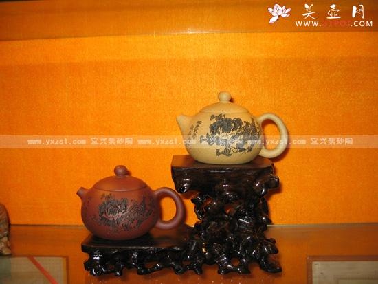 紫砂壶图片：倒把西施 - 美壶网