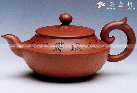 紫砂壶图片：飞泉壶 - 美壶网