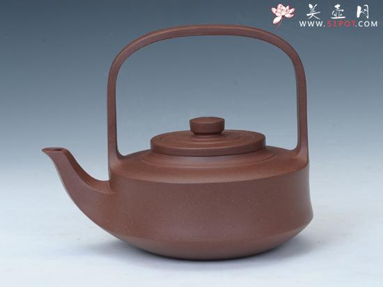 紫砂壶图片:景舟提梁壁 - 美壶网