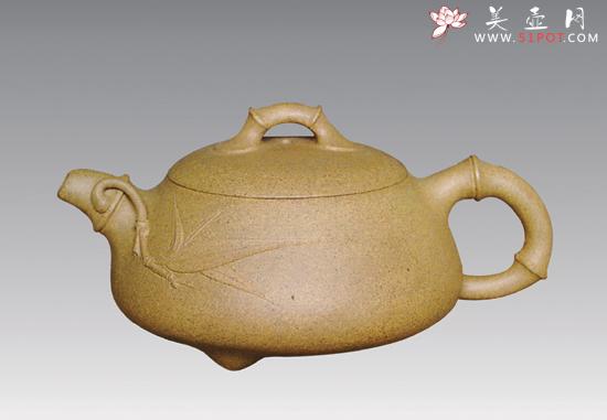 紫砂壶图片:春竹 - 美壶网