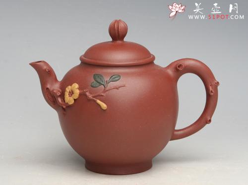 紫砂壶图片：榴色喜人 - 美壶网