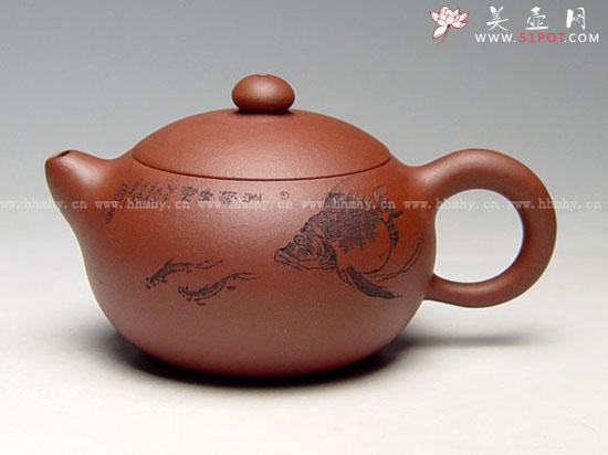 紫砂壶图片:小圆壶 - 美壶网