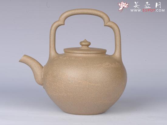 紫砂壶图片:吴径提梁 - 美壶网