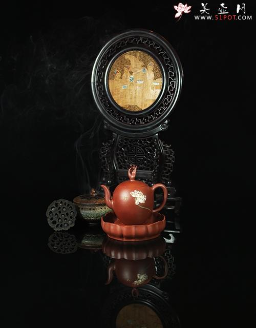 紫砂壶图片:拈花微笑-禅系列 - 美壶网