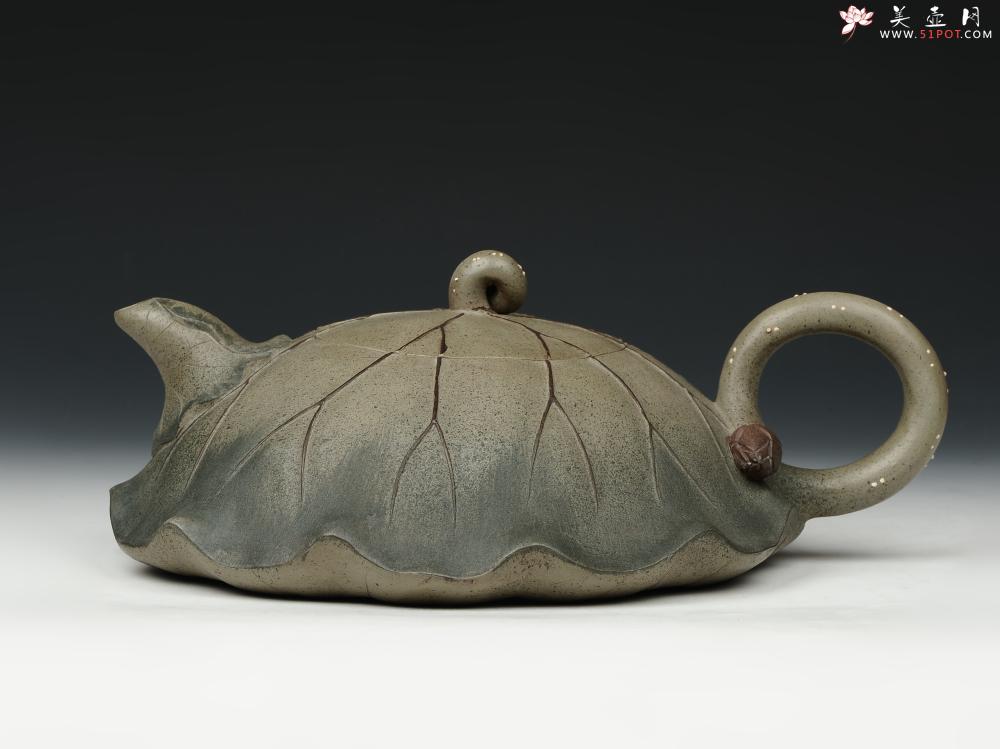 紫砂壶图片:大荷叶 - 美壶网