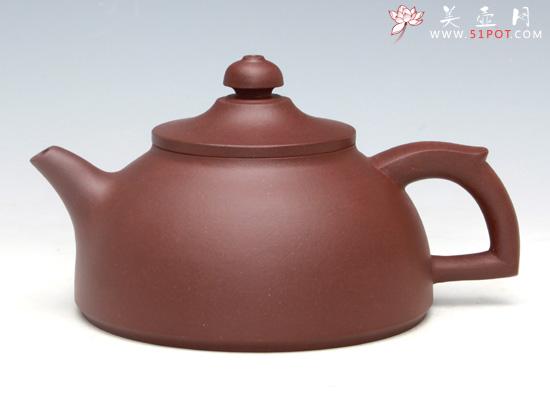 紫砂壶图片：天笠（紫泥）300ML - 美壶网