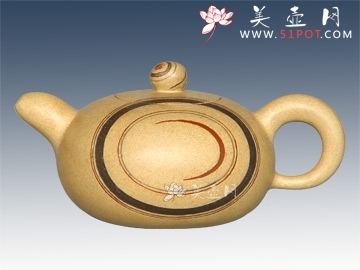 紫砂壶图片：雨花石350CC - 美壶网