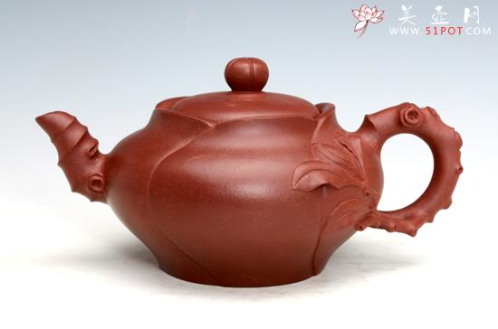 紫砂壶图片:玉兰花 - 美壶网