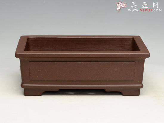 紫砂壶图片：凸块长方盆 - 美壶网