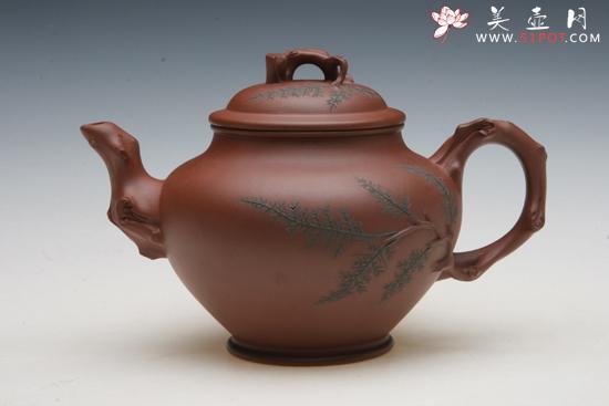 紫砂壶图片:常青800CC - 美壶网