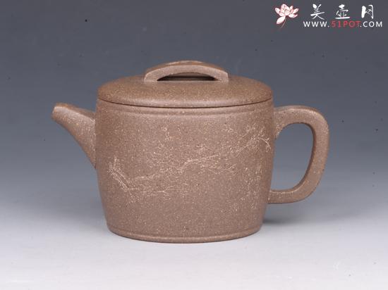 紫砂壶图片:汉瓦 - 美壶网