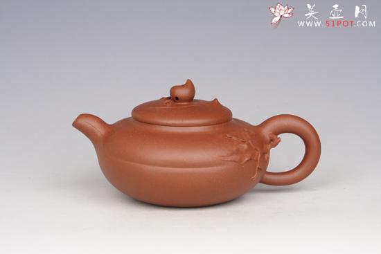 紫砂壶图片:逸桃220CC(全手工) - 美壶网