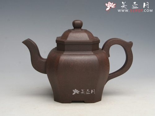 紫砂壶图片：八方 古铜泥 ... - 美壶网