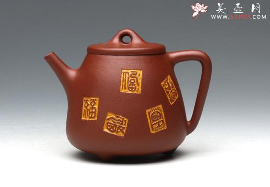 紫砂壶图片：高石瓢 - 美壶网