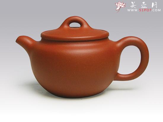 紫砂壶图片:扁灯 - 美壶网