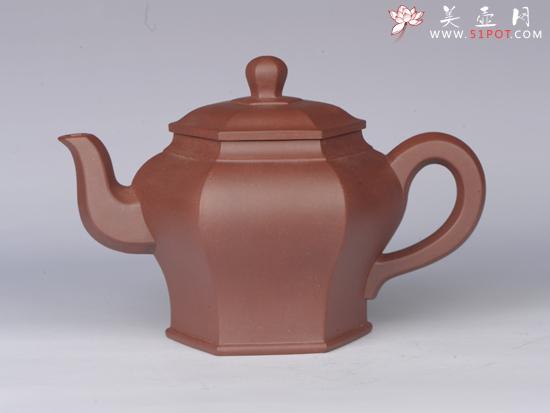 紫砂壶图片:六方宫灯 - 美壶网