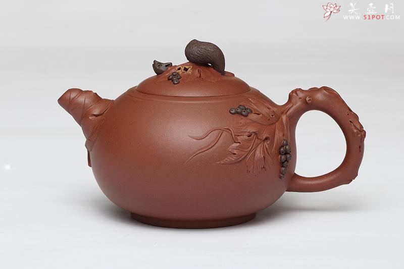 紫砂壶图片:秋趣 - 美壶网