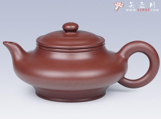紫砂壶图片:大红袍水扁 - 美壶网