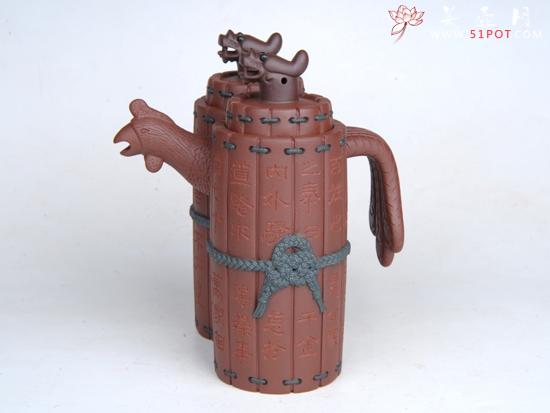 紫砂壶图片:龙凤双简第十三篇――用简篇 容量... - 美壶网