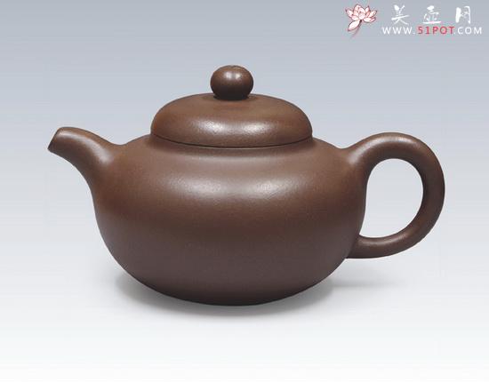 紫砂壶图片:柿圆 1500元 - 美壶网