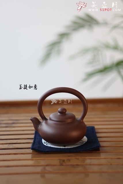紫砂壶图片：玉提如意 - 美壶网