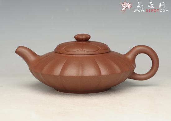 紫砂壶图片:莲花 - 美壶网