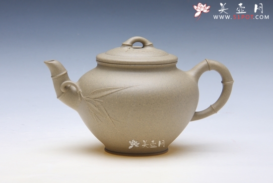 紫砂壶图片：竹节 - 美壶网