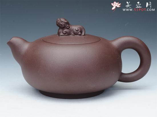 紫砂壶图片：瑞兽 - 美壶网