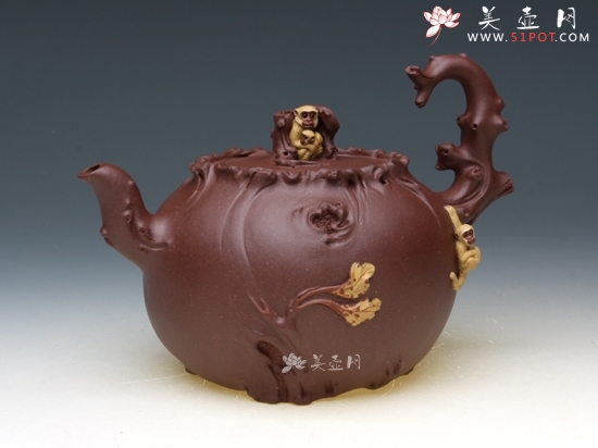 紫砂壶图片：亲情 - 美壶网