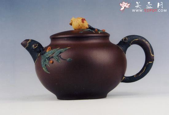 紫砂壶图片：石榴 - 美壶网