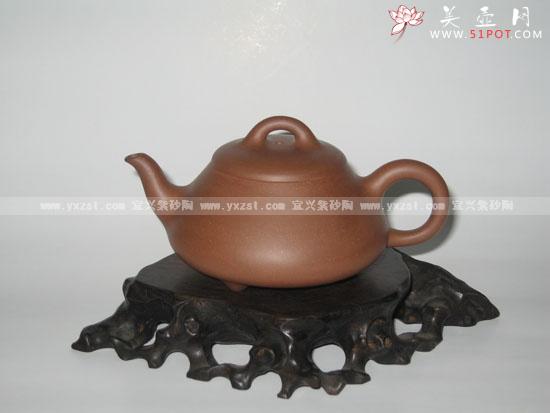 紫砂壶图片：三弯石瓢 - 美壶网