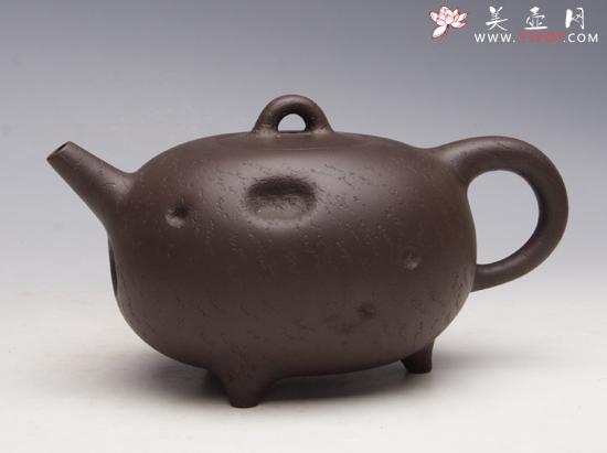 紫砂壶图片：老墩壶 - 美壶网