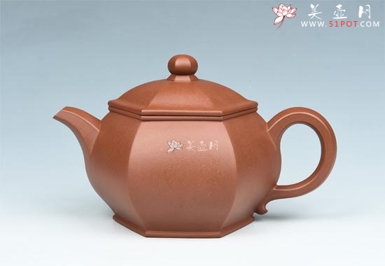 紫砂壶图片：六方宫灯 - 美壶网
