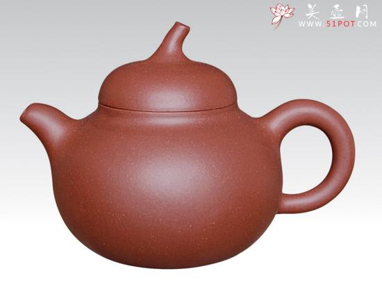 紫砂壶图片:茄段  紫泥  2... - 美壶网