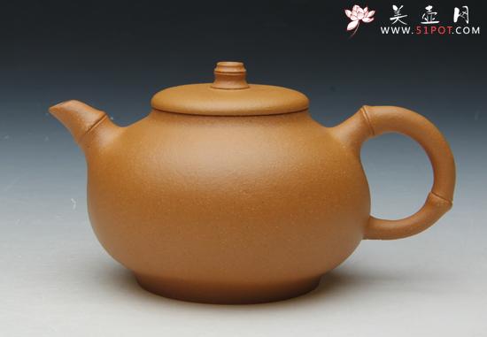 紫砂壶图片:竹韵壶 - 美壶网