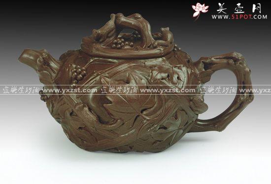 紫砂壶图片:福鼠葡萄球 拷贝 - 美壶网