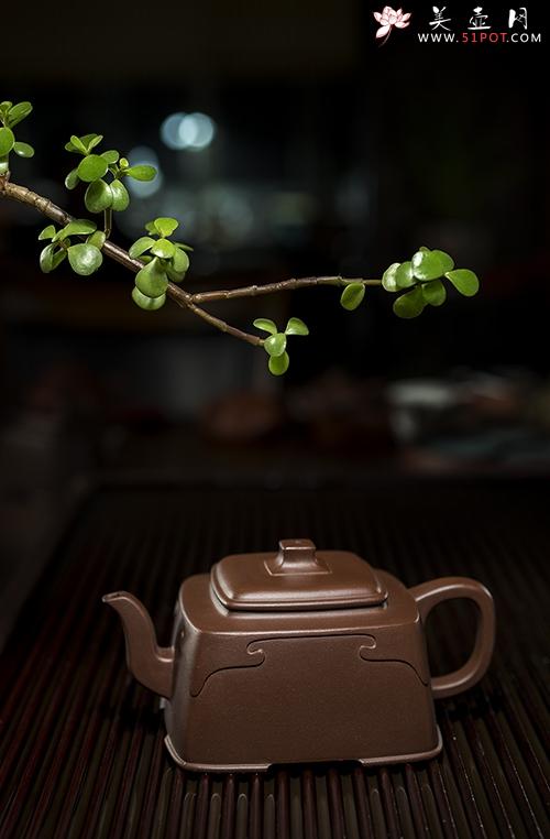 紫砂壶图片：《一壶正气》纯手，荣获“景舟杯”金奖 - 美壶网