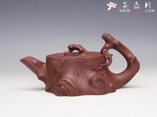 紫砂壶图片:矮梅桩壶(周鹏甲 ... - 美壶网